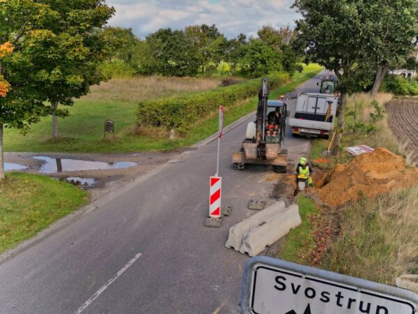 Kloakering i Svostrup