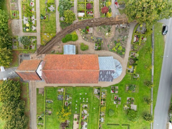 Ny hovedsti ved Linå Kirke